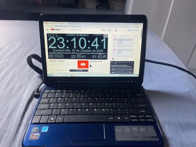  Netbook / Notebook Acer Aspire, Com Bateria Boa ! - Foto 2