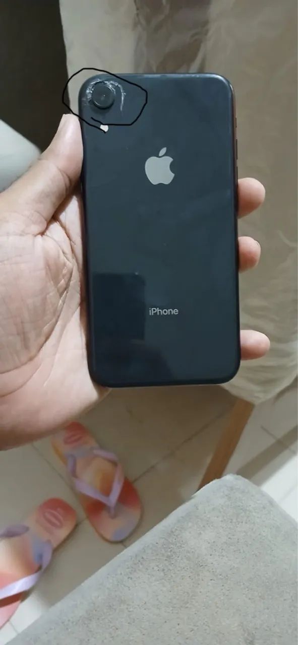 iPhone XR 64GB preto leia a descrição , VINDO BUSCA  - Foto 5