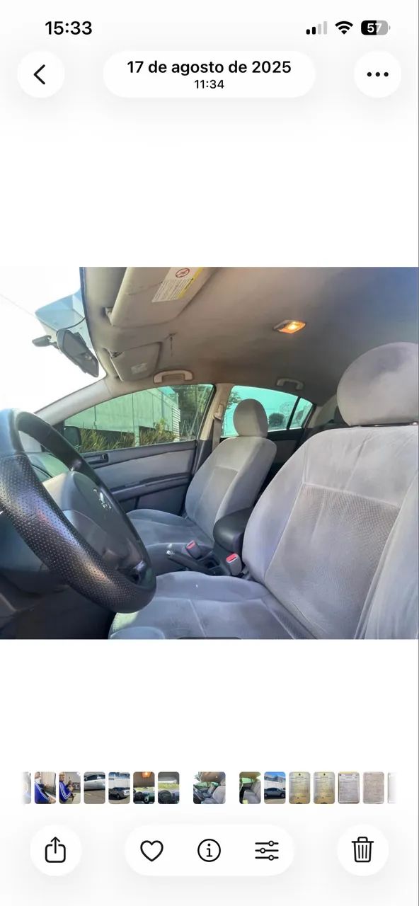 Nissan Sentra Sentra 2.0/ 2.0 Flex Fuel 16V Mec. 2010