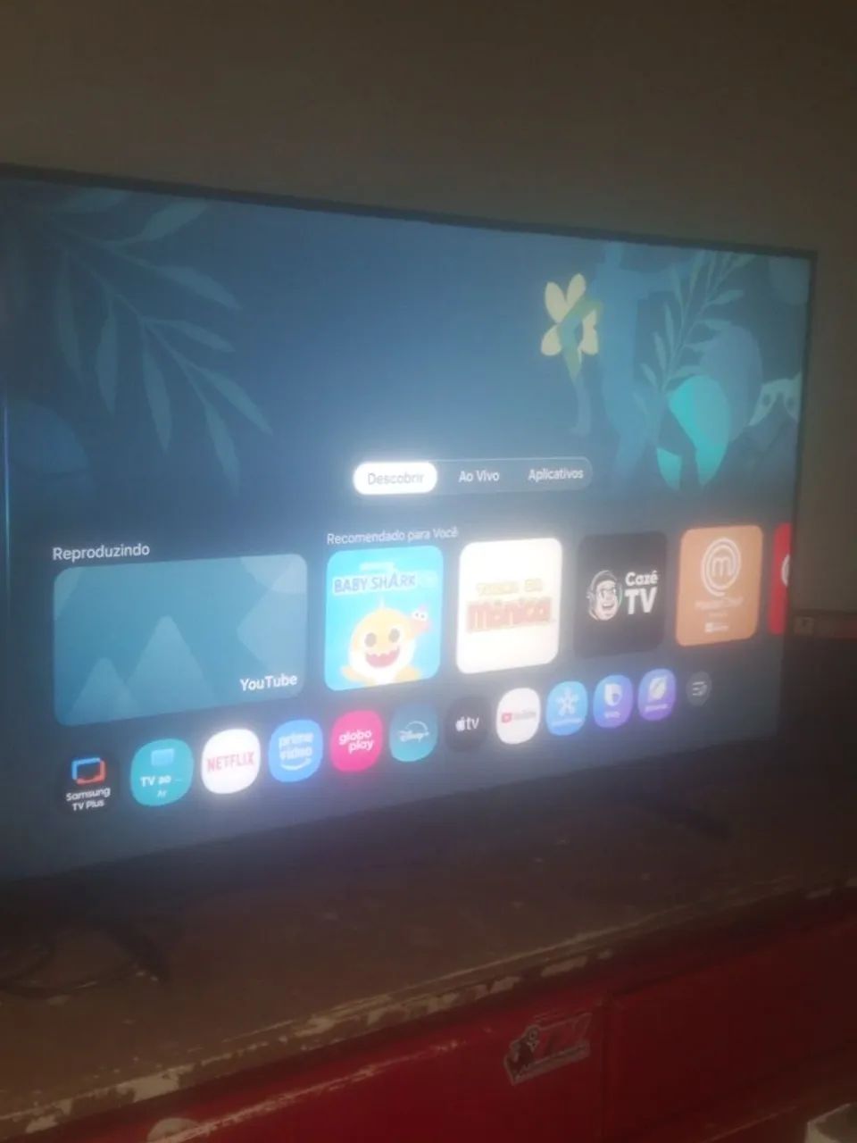 Tv nova três meses de uso só 55 polegadas novinho vai controle original  - Foto 2