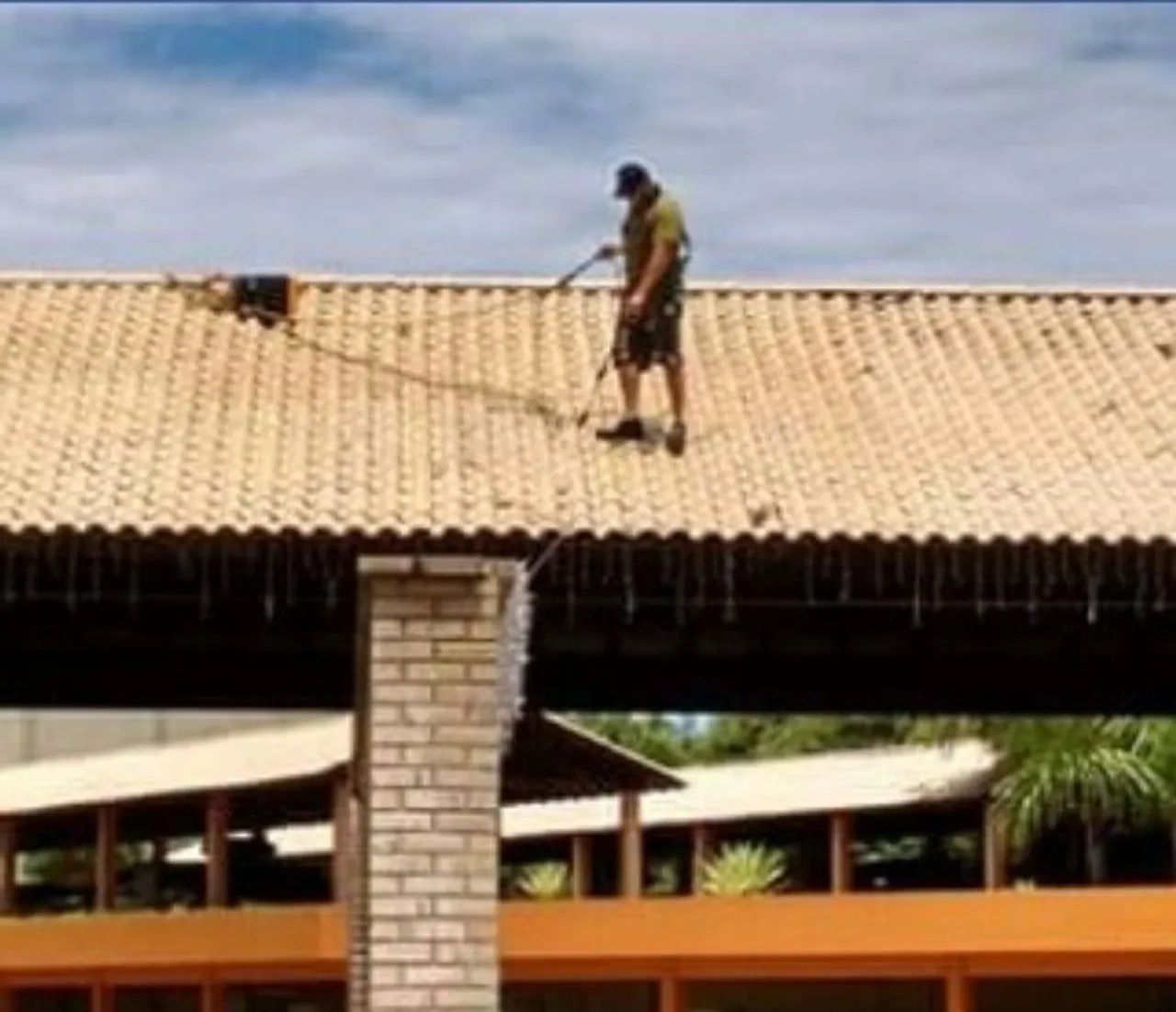 Lavação telhado fachadas  - Foto 4