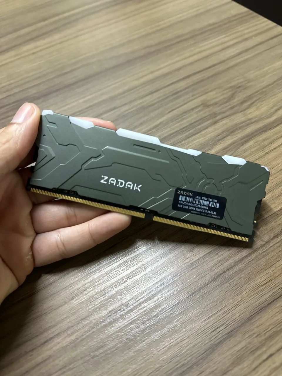 Memória Ddr4 Zadak 8gb 3200mhz - Memória RAM - Sobrinho, Campo