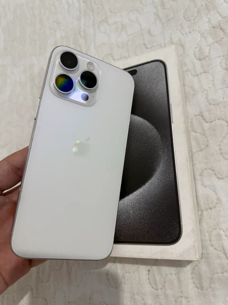 IPHONE 15 PRO MAX 256GB BRANCO