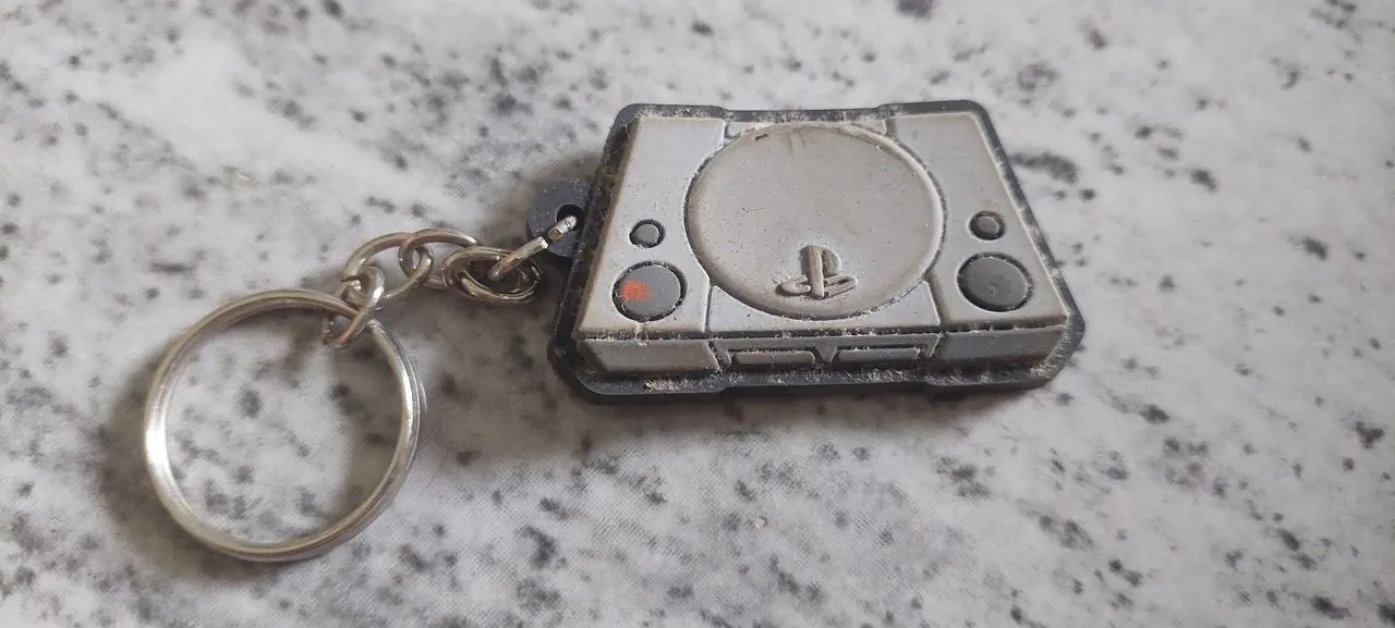 Chaveiro formato Playstation one ps1 