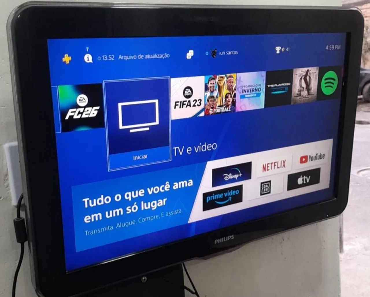 Tv philips 32 polegadas