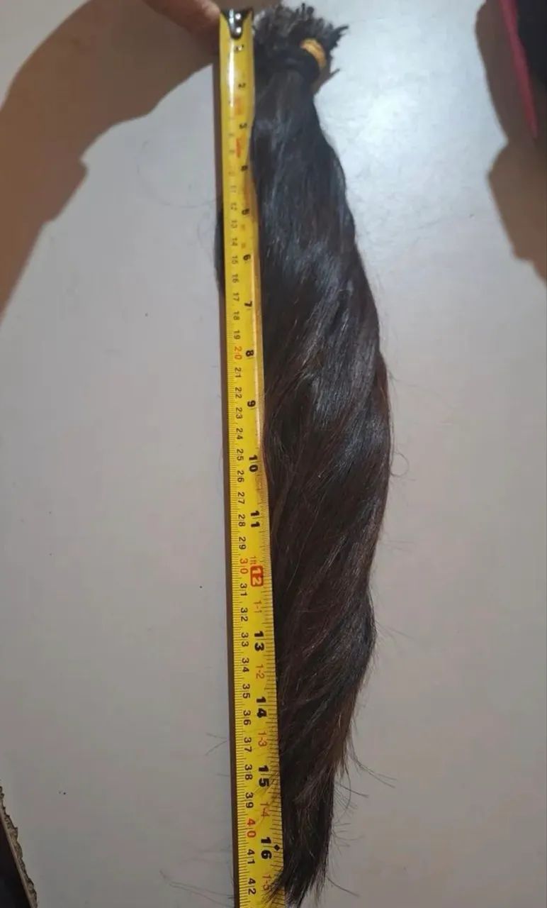 Cabelo 100 por cento humano megado - Foto 5