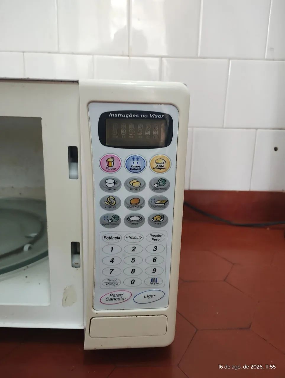 Vendo Microondas com defeito  - Foto 3
