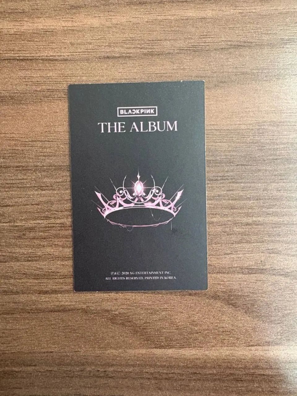 Blackpink - Photocard Rose The album  - Foto 2