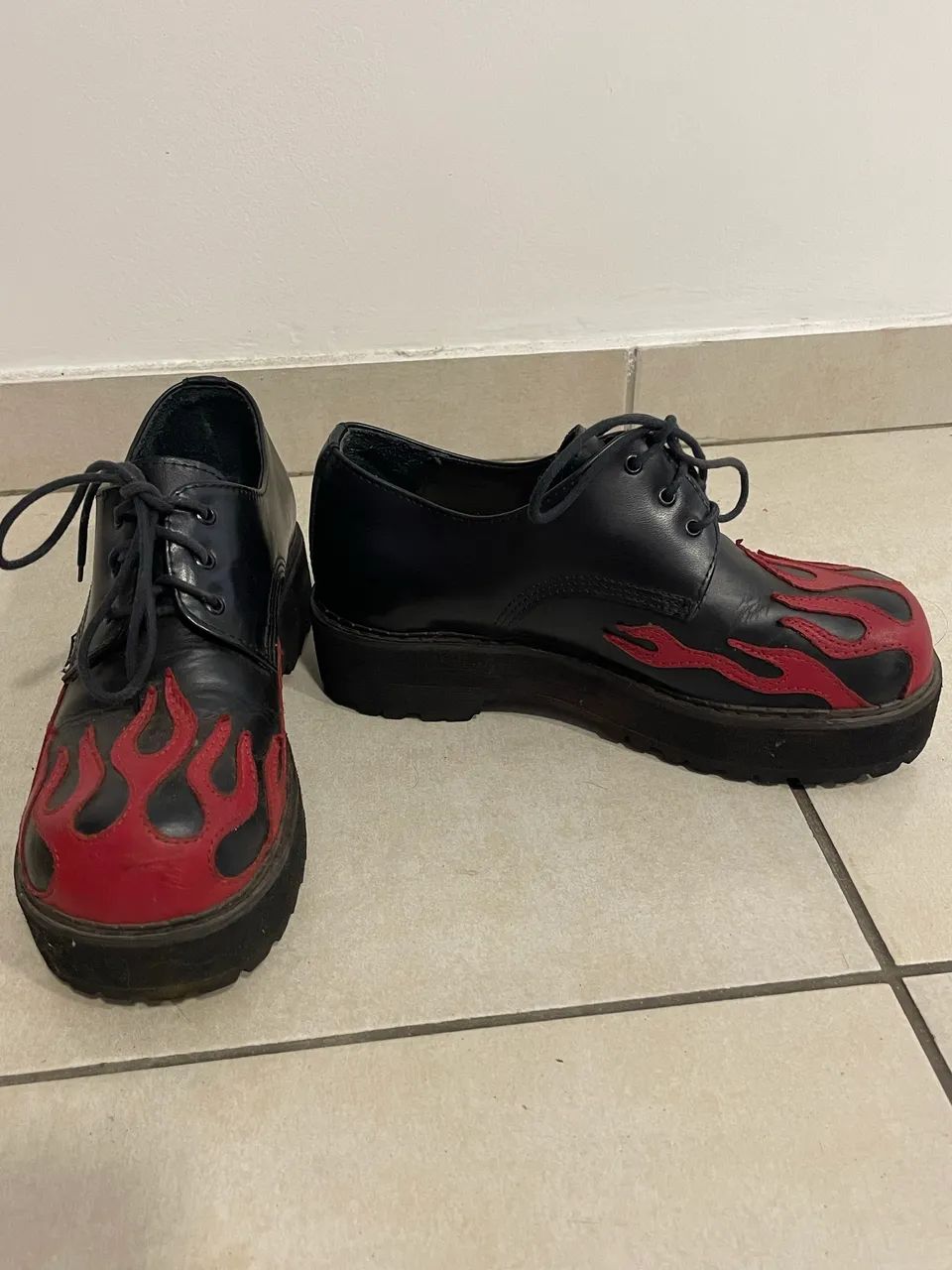 Sapato Plataforma Flames | Vilela Boots - Foto 2