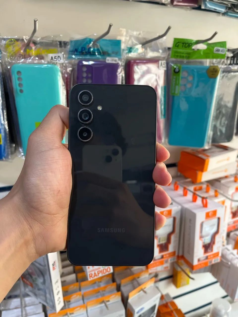 Samsung Galaxy A54 256GB Preto  - Foto 4