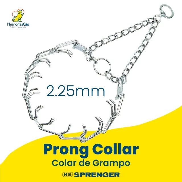 Coleira de Adestramento Prong Collar Herm Sprenger 2.25 Original