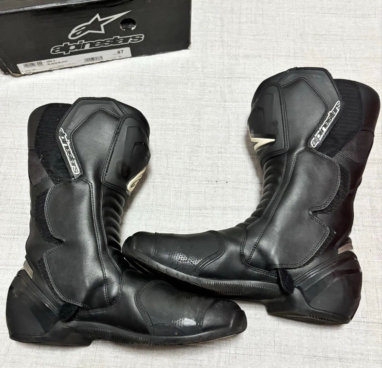 Alpinestars SMX-S eu43 jp27,5 使用一回のみ Bota Alpinestars SMX-S Original - Preta - Com Caixa - Calçados