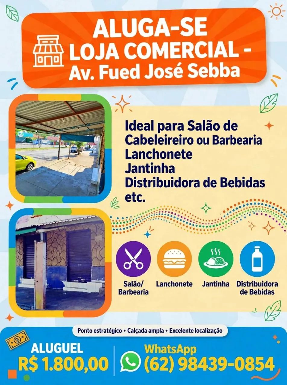 Sala comercial  perto Cepal setor sul