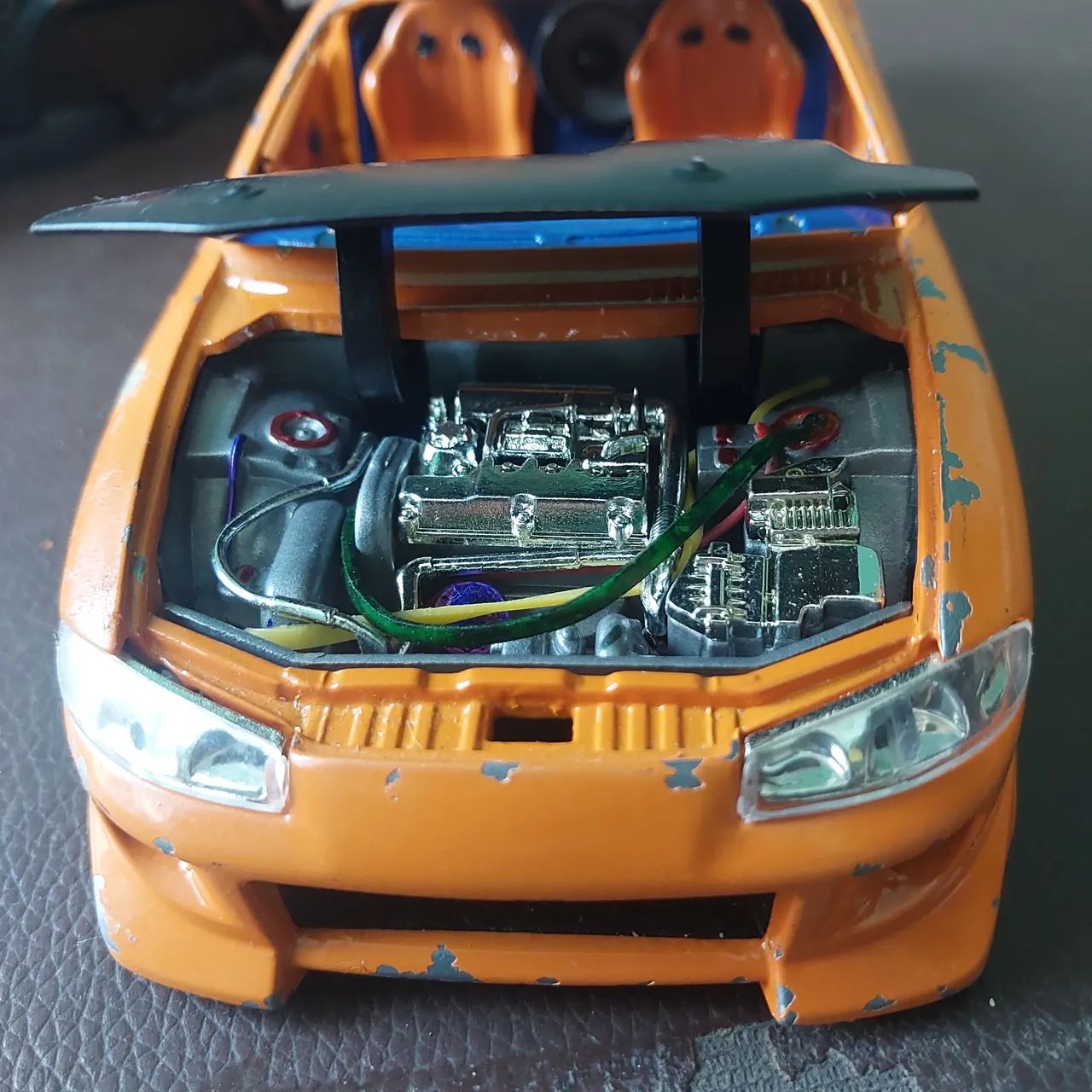 Miniatura sucata mitisubshi eclipse 1995 escala 1/24 jada toys - Foto 5