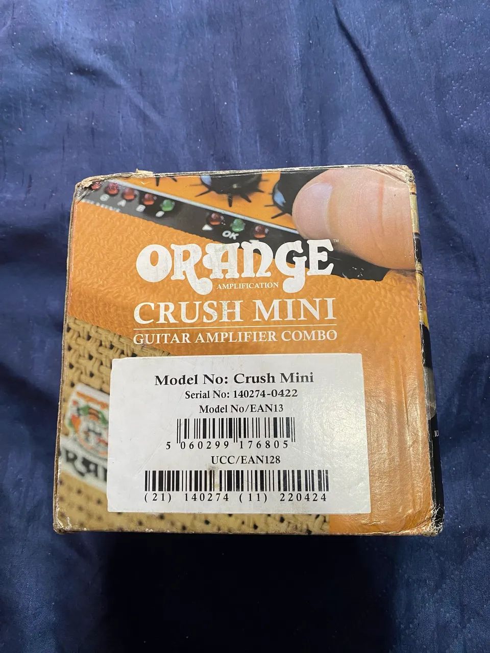 Cubo orange mini zero na caixa (fender/peavey) - Instrumentos
