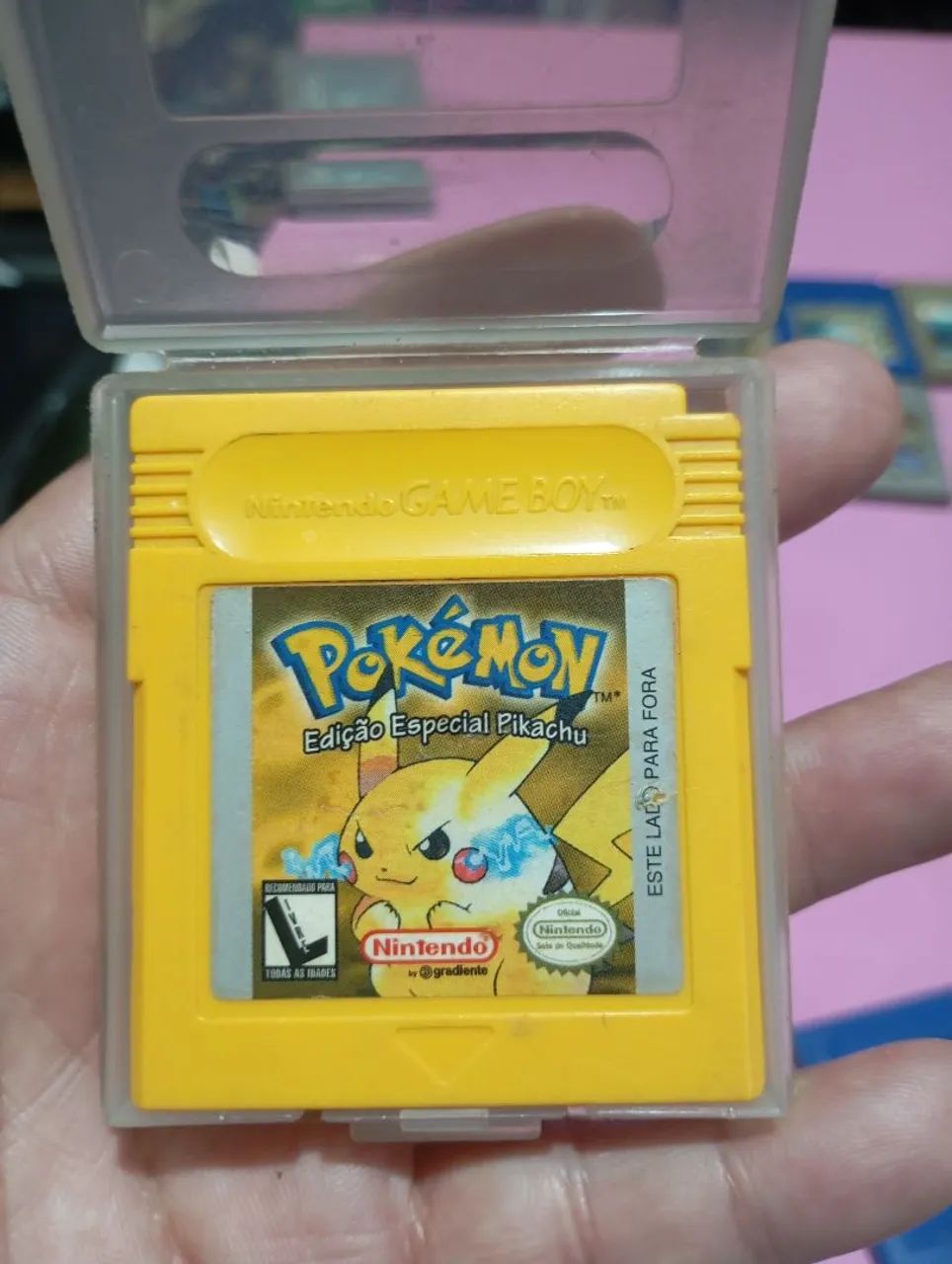 Cartucho game Boy Pikachu