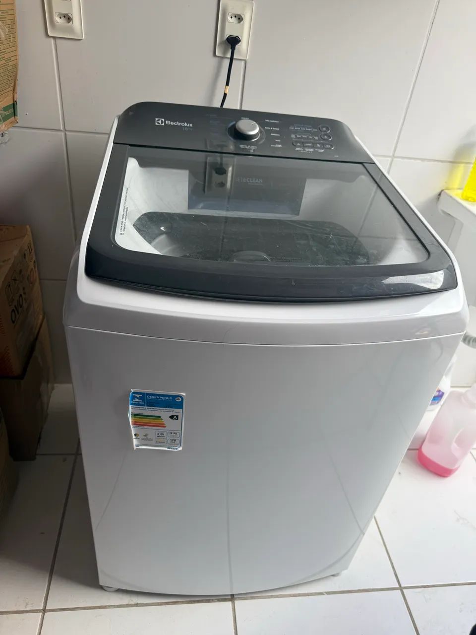 Lavadora Eletrolux Efficiente Led18 18kg -cesto Inox - 220v  - Foto 2