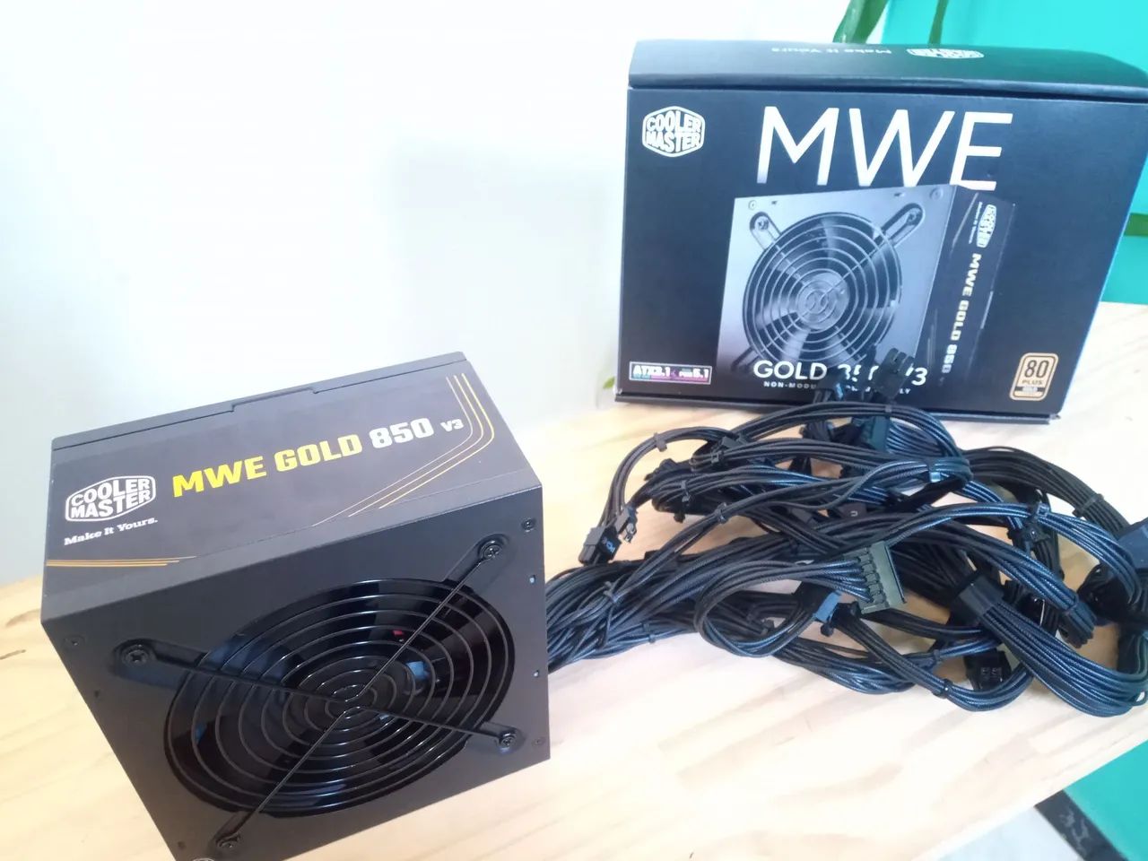 Fonte cooler master Mwe 850w  - Foto 2