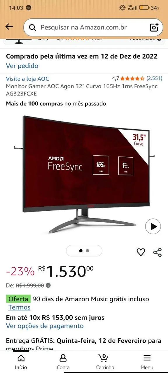 Monitor Aoc Agon 32 | Monitor Aoc 23,8 - Foto 2