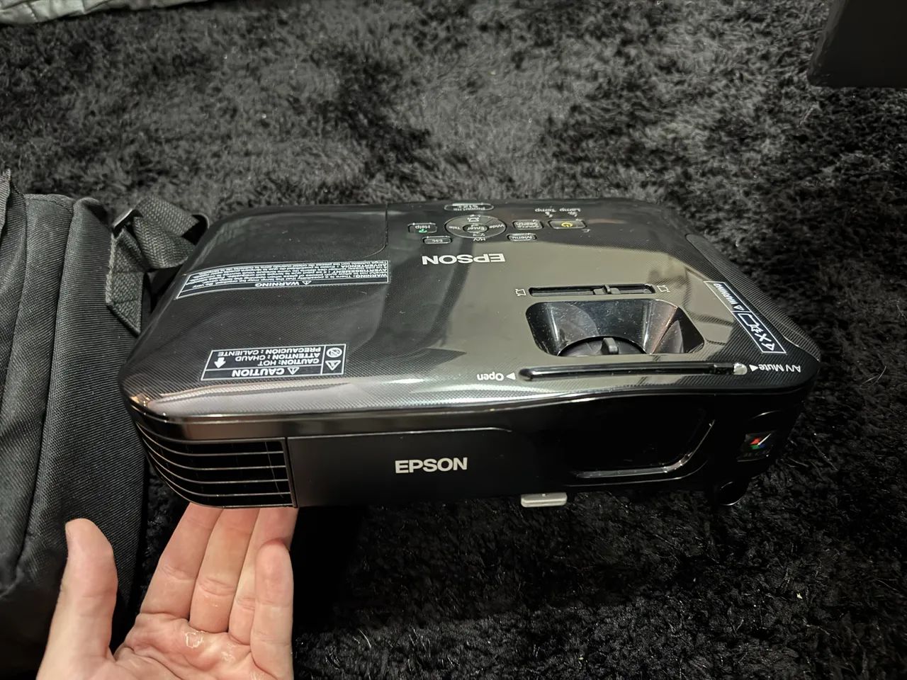 Projetor Epson Powerlite s12+ - Foto 5