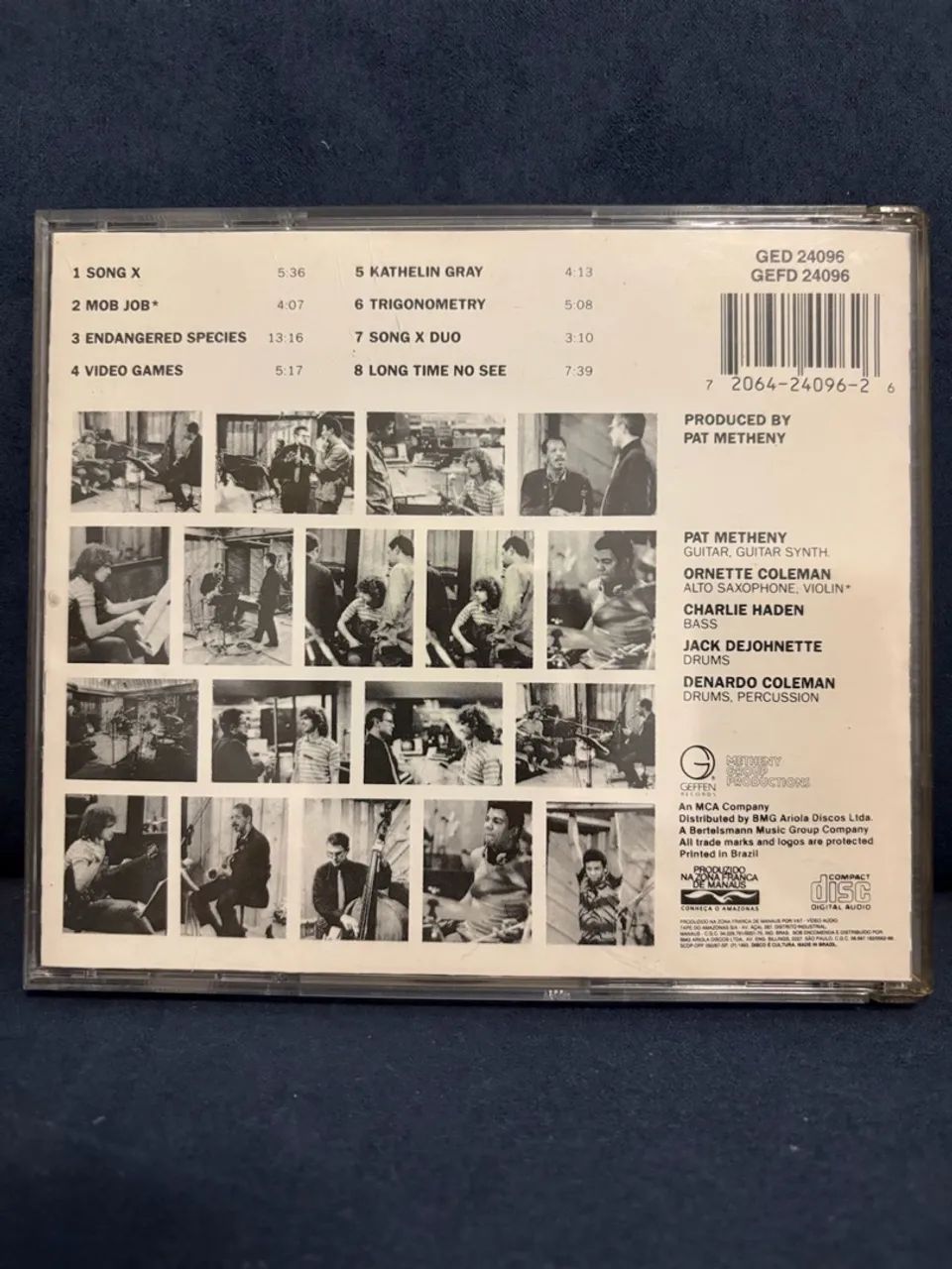 CD Pat Metheny & Ornette Coleman - Song X - Foto 2