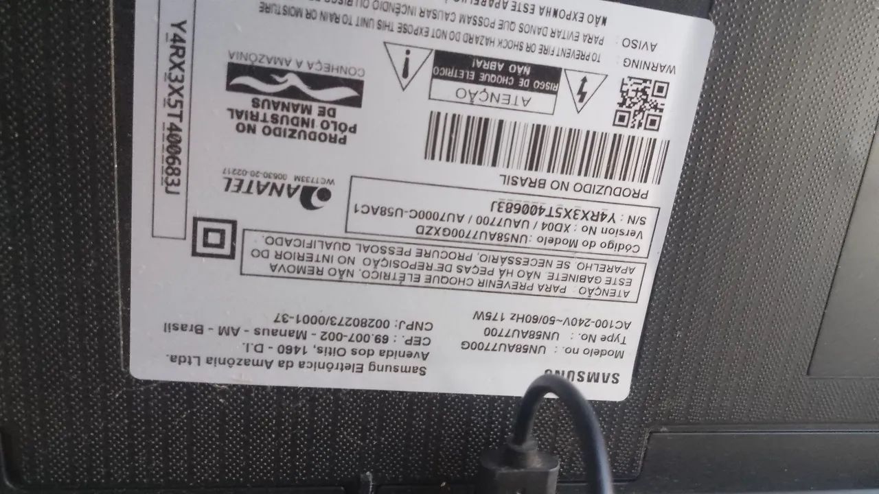 Tv Samsung un58au7700g - Foto 3