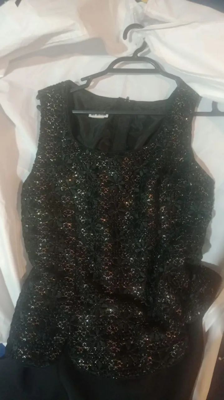 Vestido festa preto