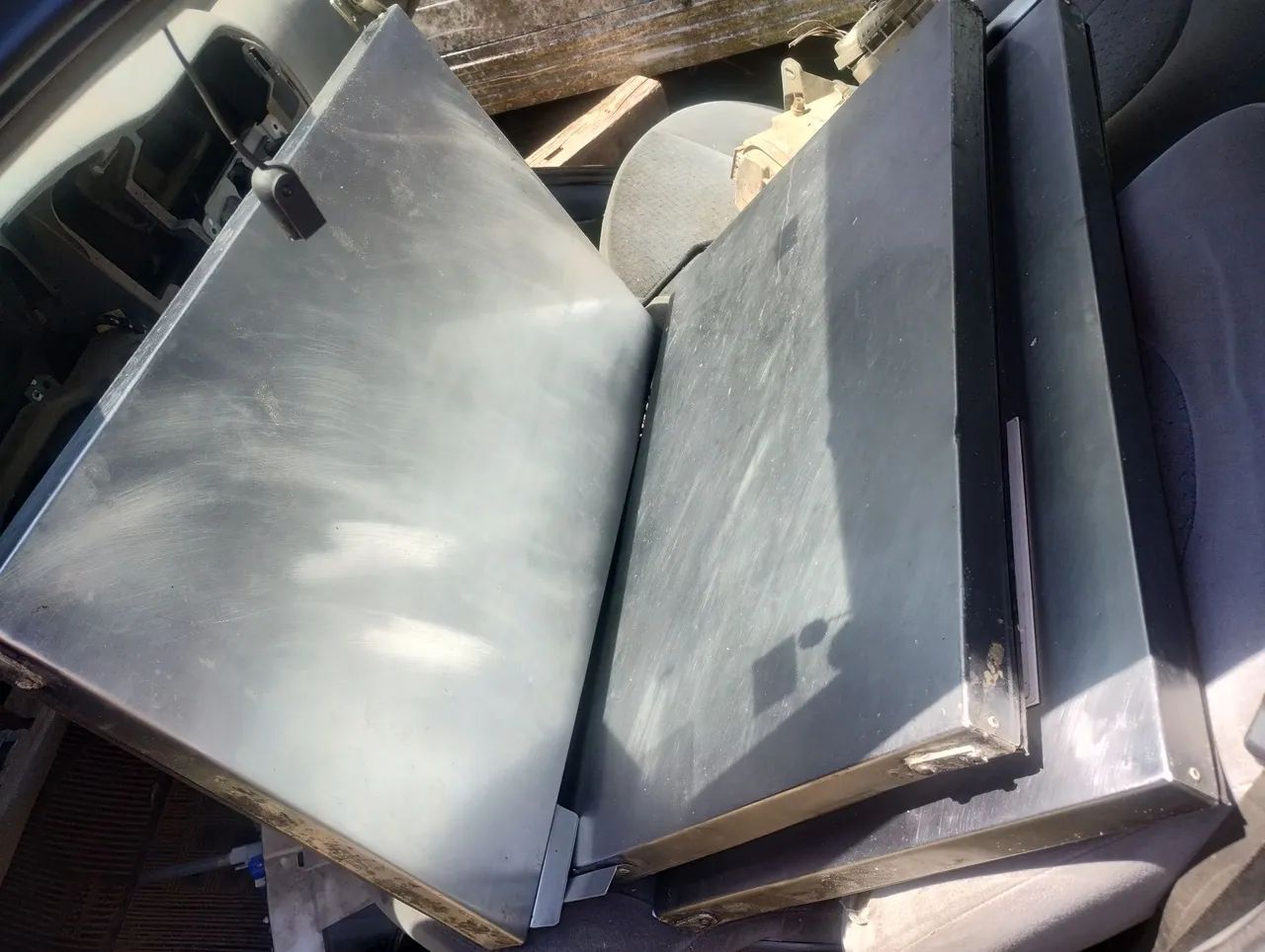 Geladeira freezer 4 portas para reformar  - Foto 4