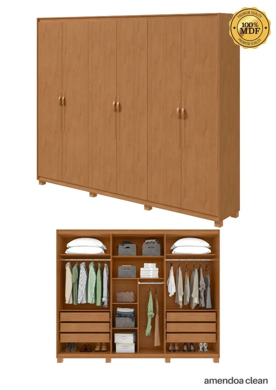 Ropeiro casal 100% MDF  - Foto 5
