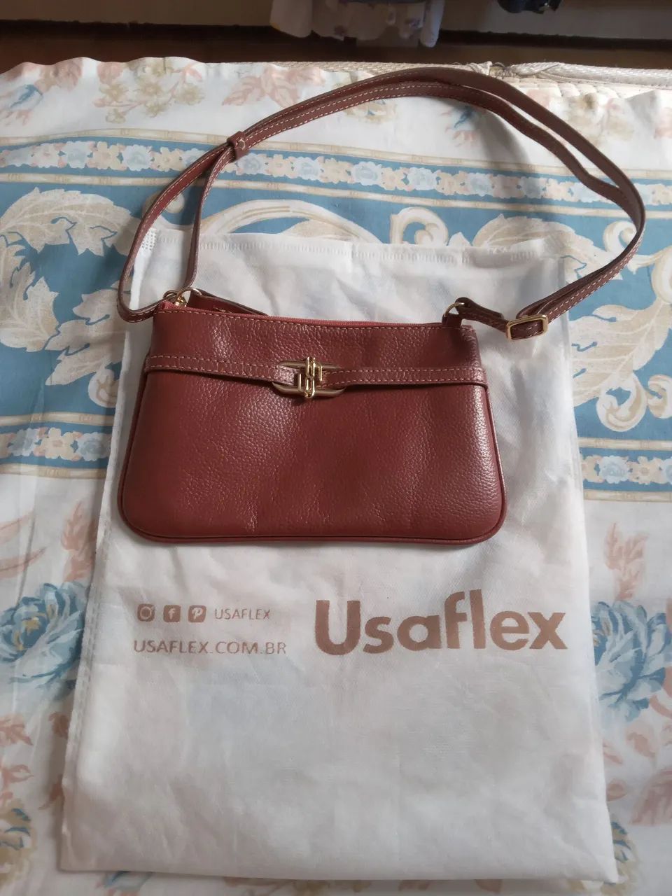 Bolsa 100% couro legítimo  - Foto 2
