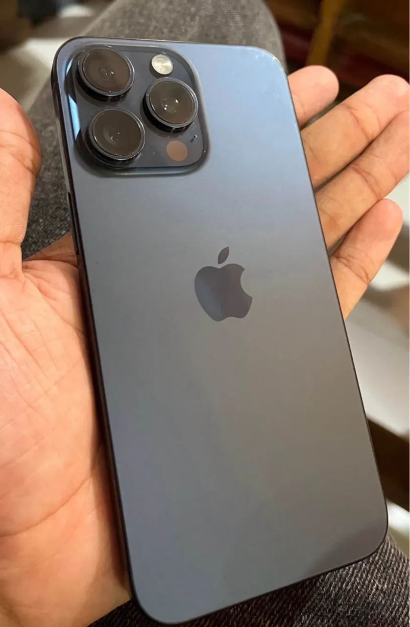 Iphone 15 Pro Max (256 Gb) - Titânio Azul - Foto 3