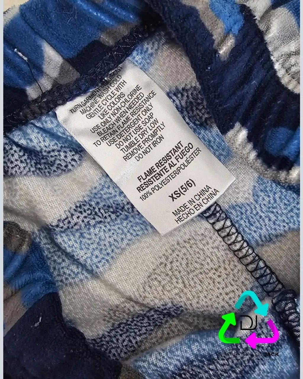 Calça Infantil Importada de Fleece Camuflada - Foto 3