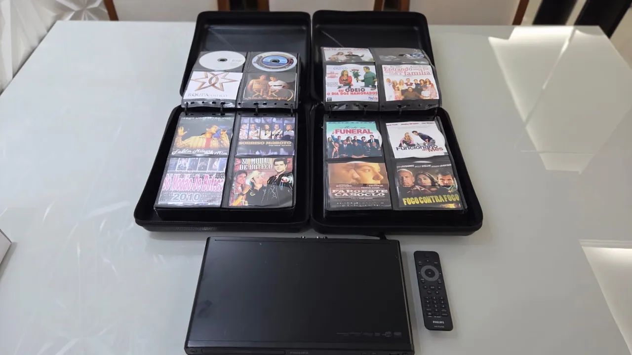 Aparelho DVD Player + 400 Filmes e Shows 