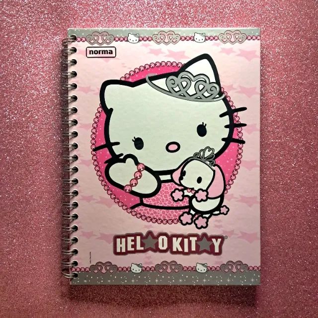 Caderno universitário Hello Kitty 96 fls
