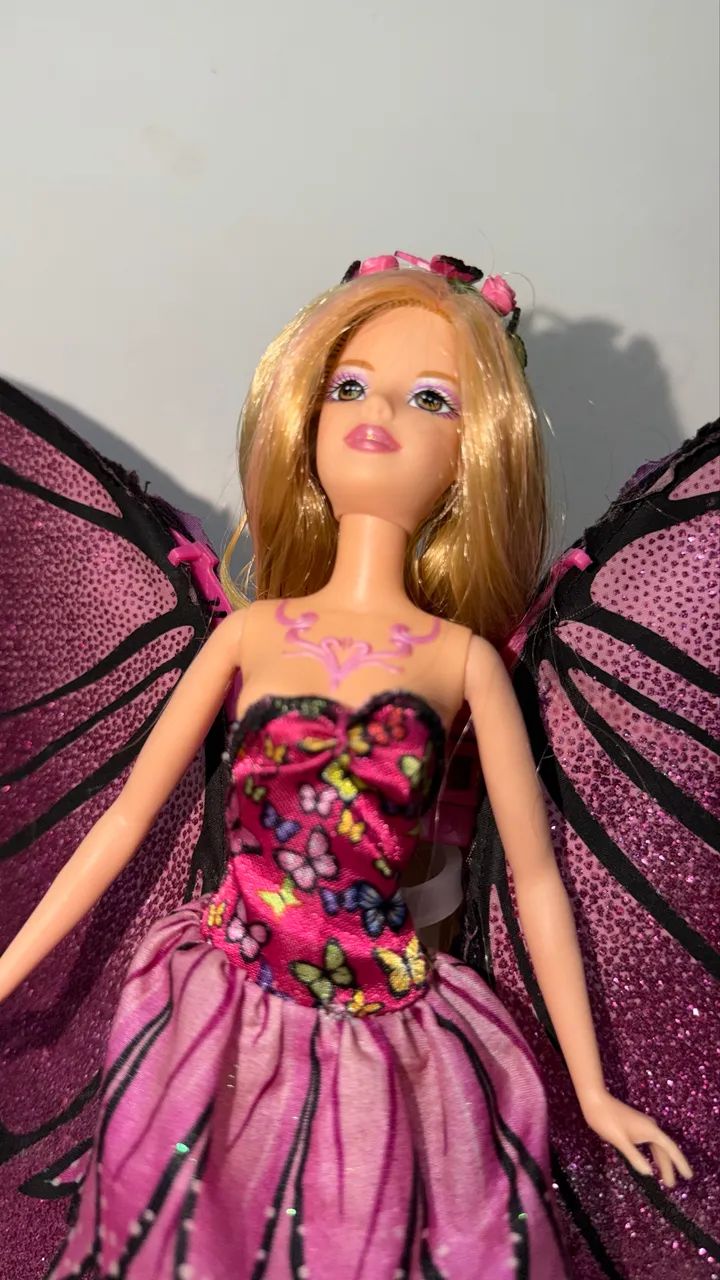 Boneca Barbie Butterfly 2008 - Foto 2