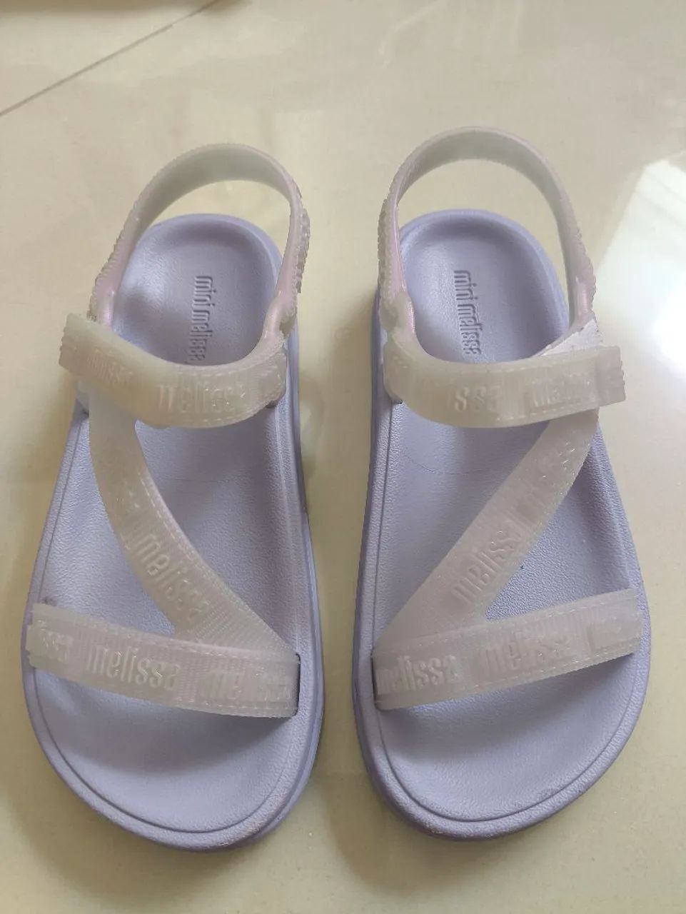 Sandália mini Melissa lilás  - Foto 4