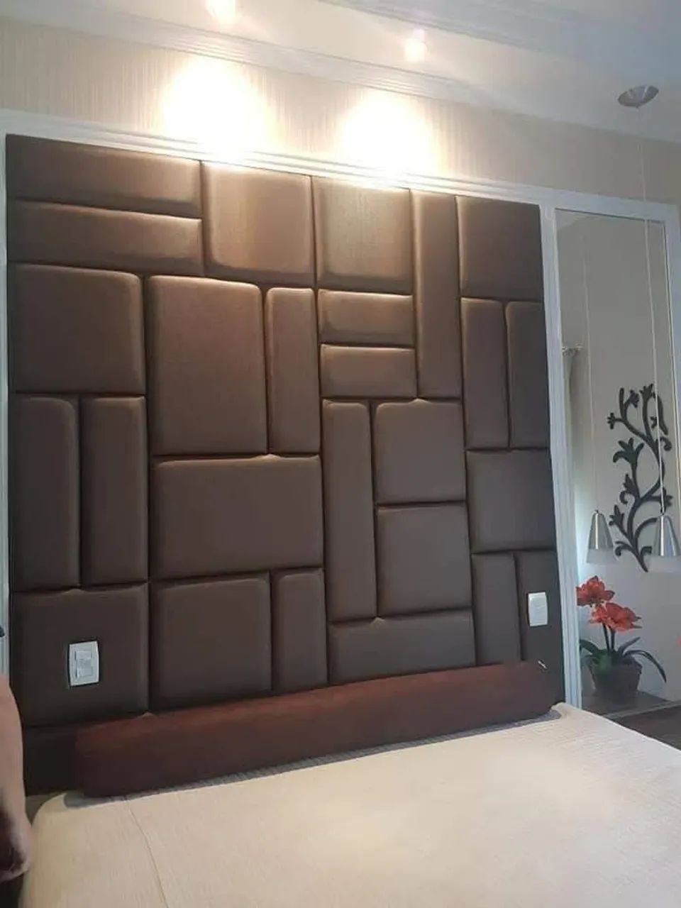 Cabeceira de cama e painel em até 10x sem juros 