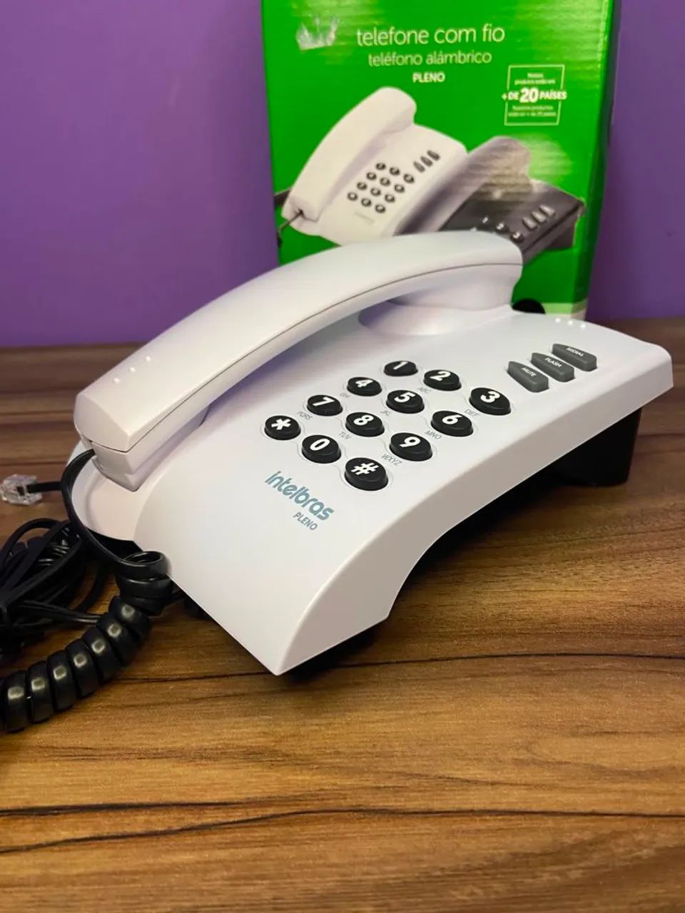 TELEFONE COM FIO PLENO INTELBRAS