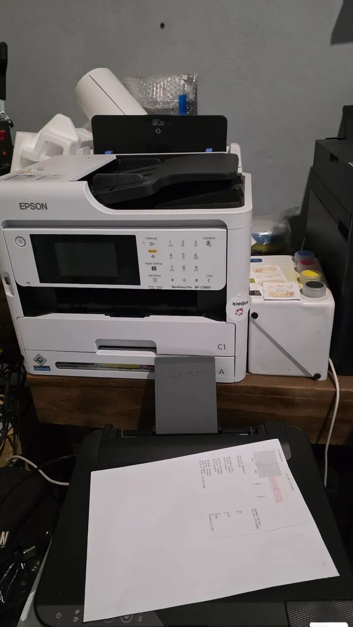 Impressora epson workforce 5890 com bulk 