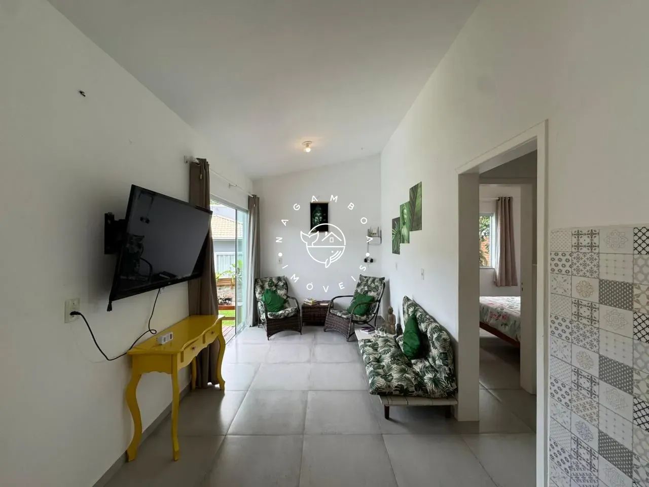 Casa mobiliada a 600 metros do mar na Praia da Gamboa  Garopaba - Foto 5