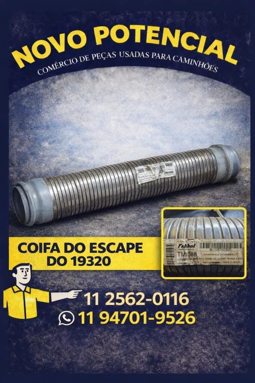 COIFA DE ESCAPE DO 19320