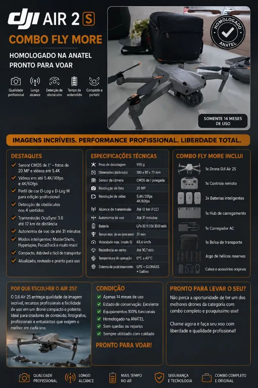 DRONE DJI AIR 2S