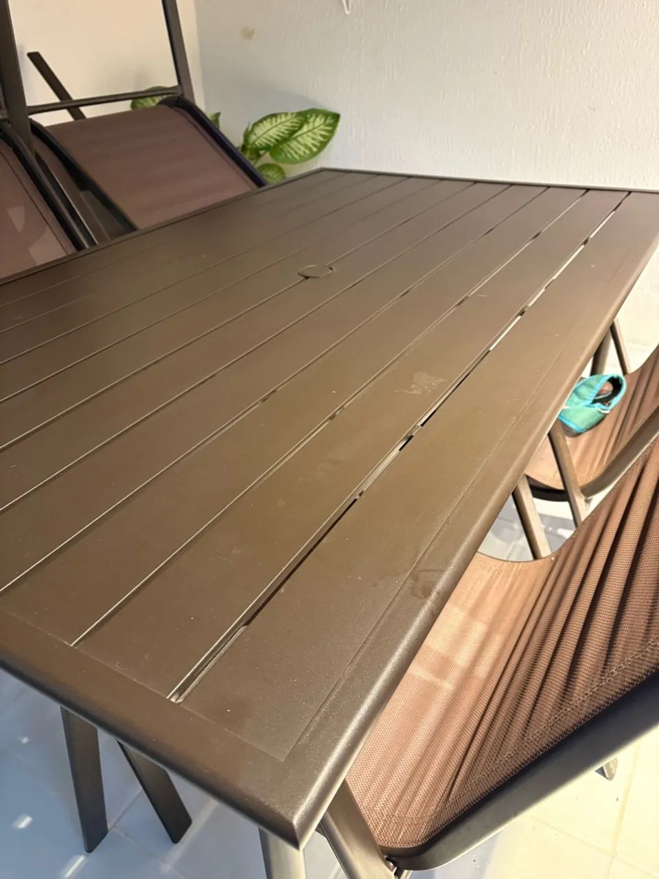 Jogo de mesa para área externa/jardim - Foto 3