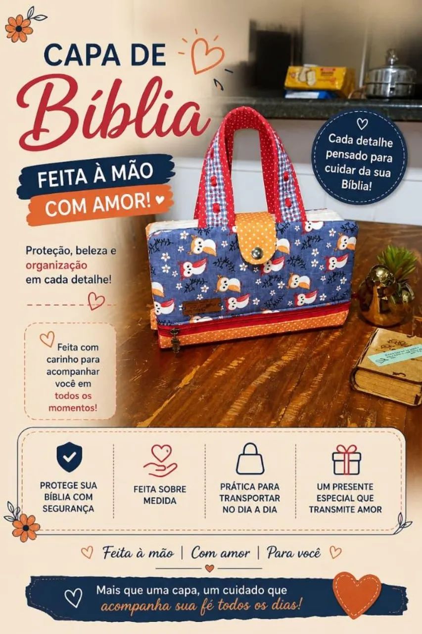 Capa para Bíblia Personalizada  - Foto 2