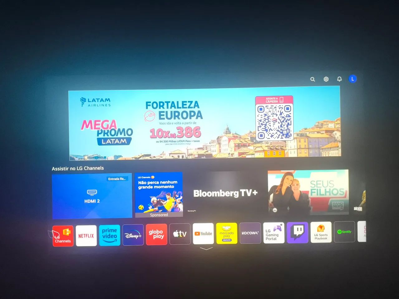 Tv Lg 50 pol 4k