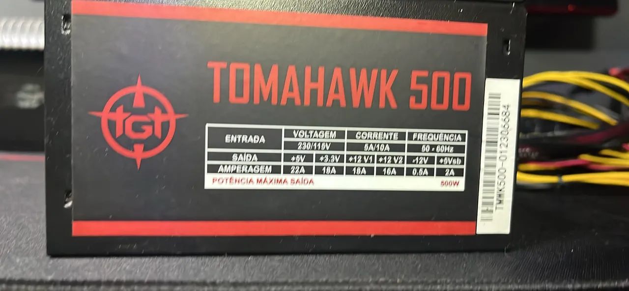 FONTE TOMAHAWA 500W - Foto 2