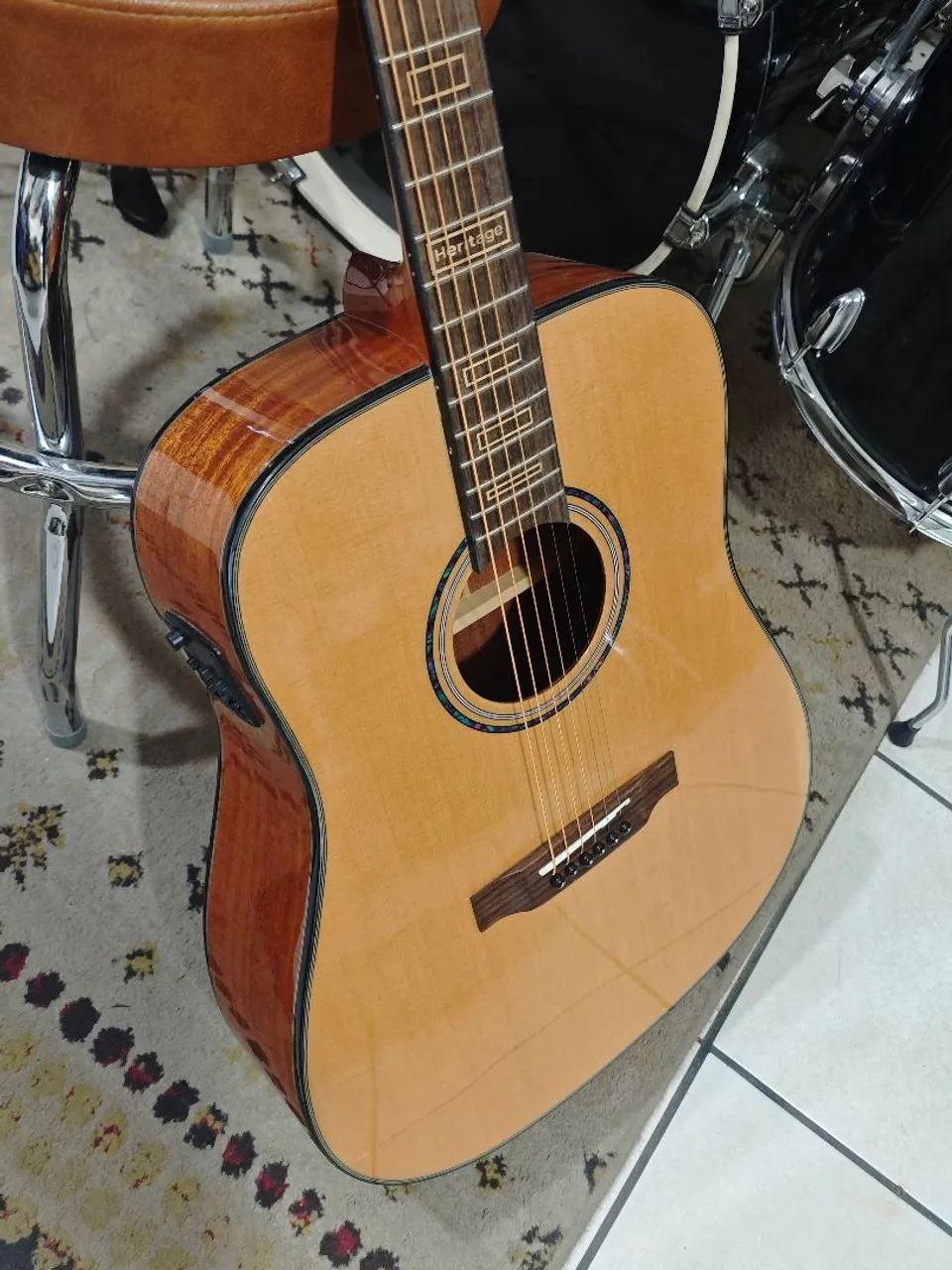 Violão Zellmer Mogno Cherub Regulado - Foto 2