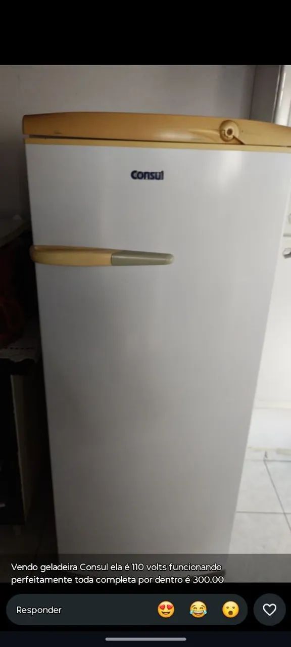 Geladeira Consul 