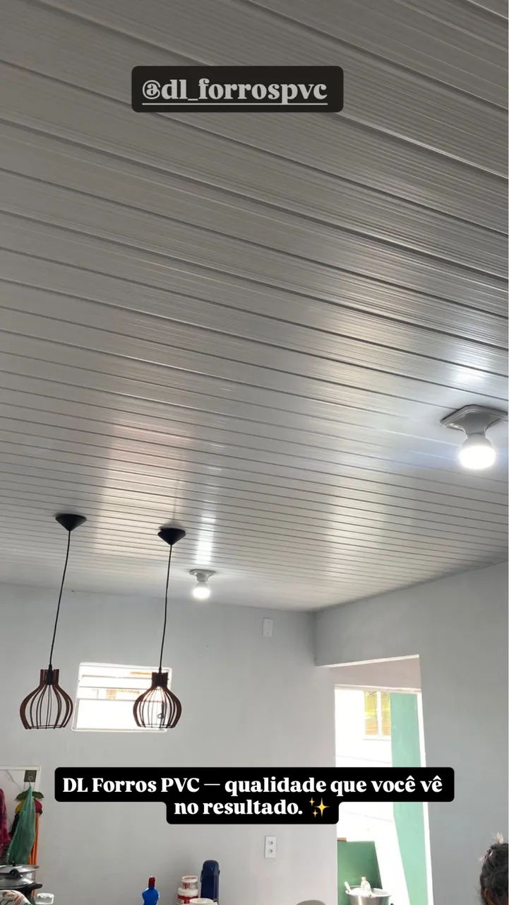  FORRO PVC - BRANCO 20CM x 8M
