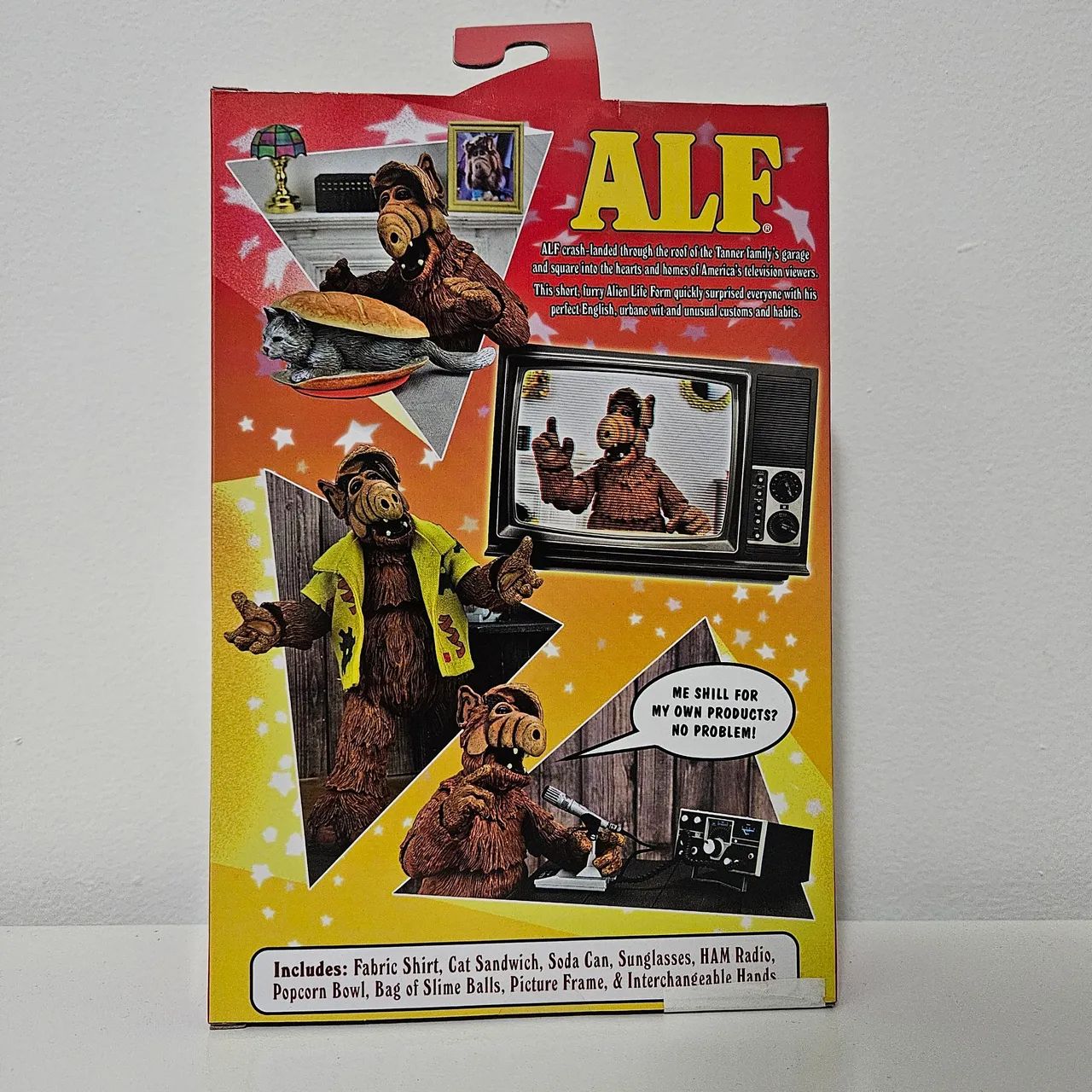 Boneco Articulado Alf Eteimoso Neca Original - Foto 2
